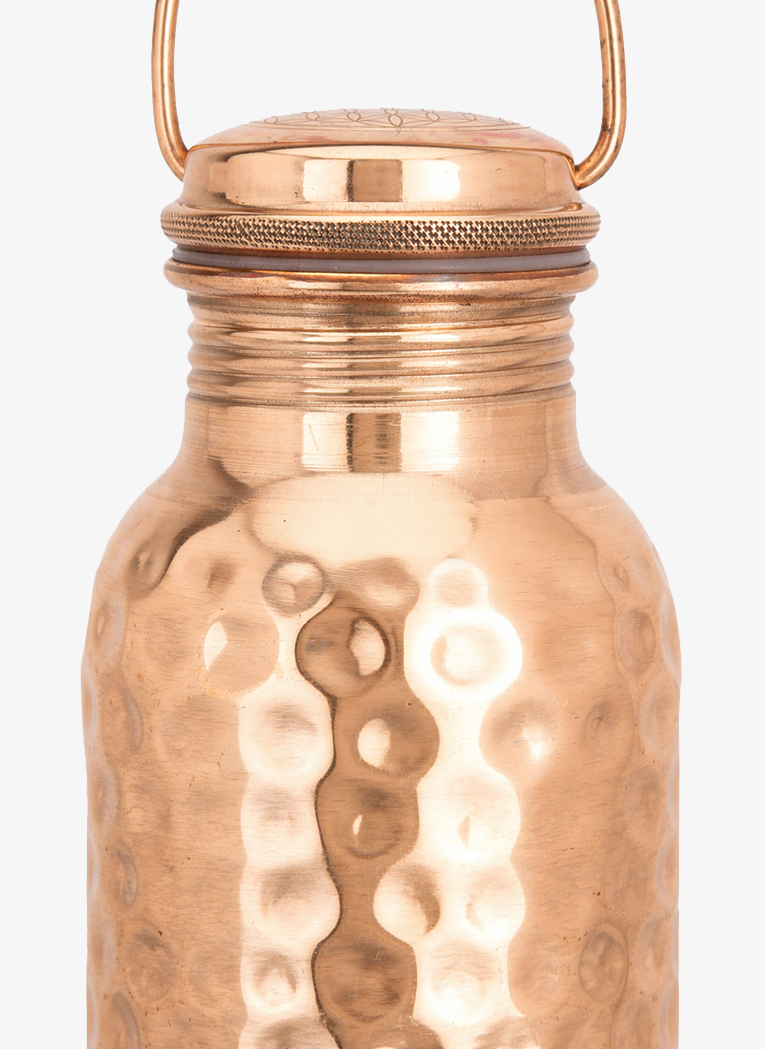 Shakti Warrior – wholesale Vattenflaska – Hammerad Tamba kopparvattenflaska4