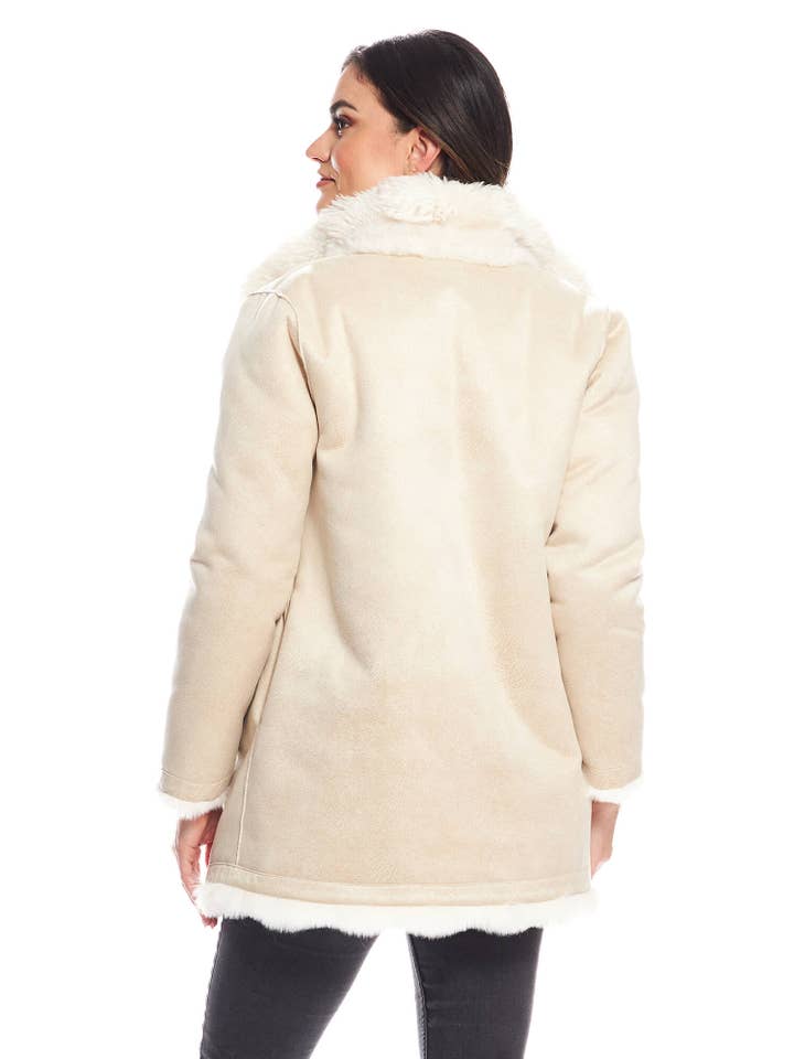 Donna Salyers Fabulous-Furs - Wholesale Fur/Faux Fur Coat - Women's - Faux Fur Rainier Reversible Mink Coat