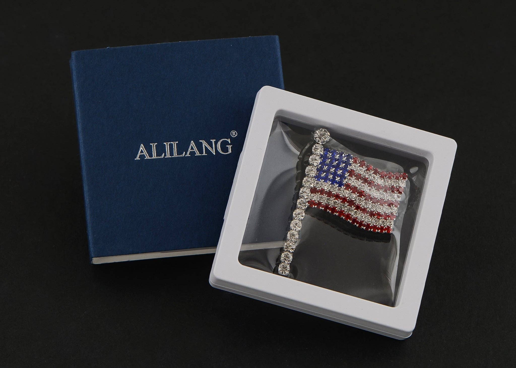 AK Brand – Großhandel Broschen – Brosche mit amerikanischer Flagge der USA, 4. Juli87