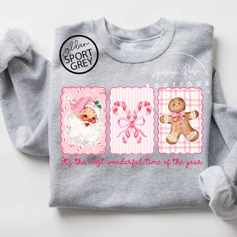 Trendy Chic Apparel LLC - Wholesale Graphic Sweatshirt - Women's - It's the Most Wonderful Time of Year Sweatshirts & T-Shirts 3