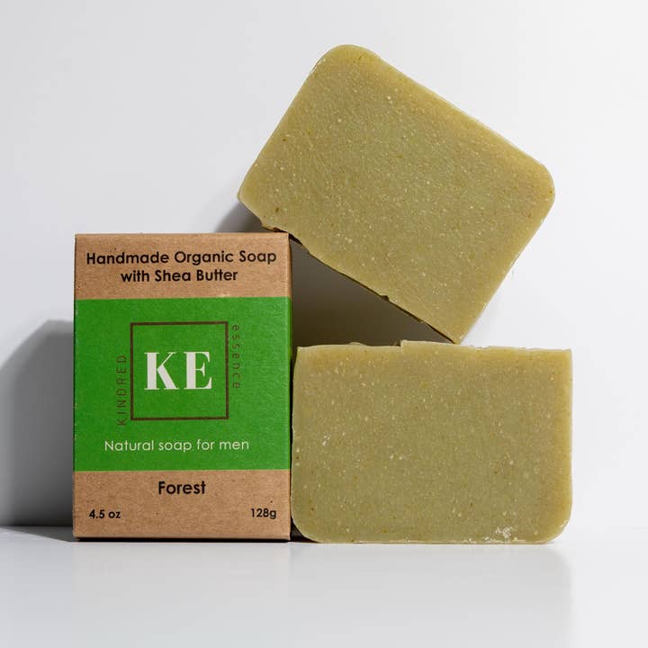 Forest - Organic Soap for Men for wholesale by Kindred Essence