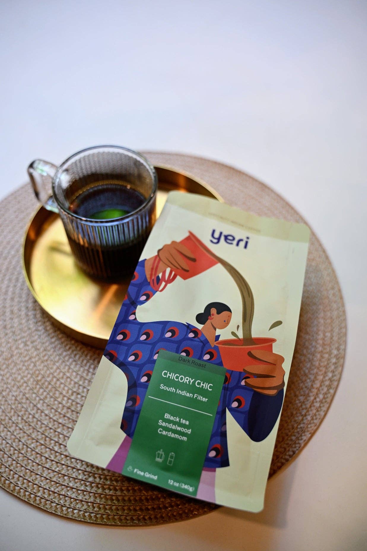 Yeri Coffee - Wholesale Coffee Beans - Chicory Chic: Traditional Indian/NOLA Blend - Bold, Velvety2