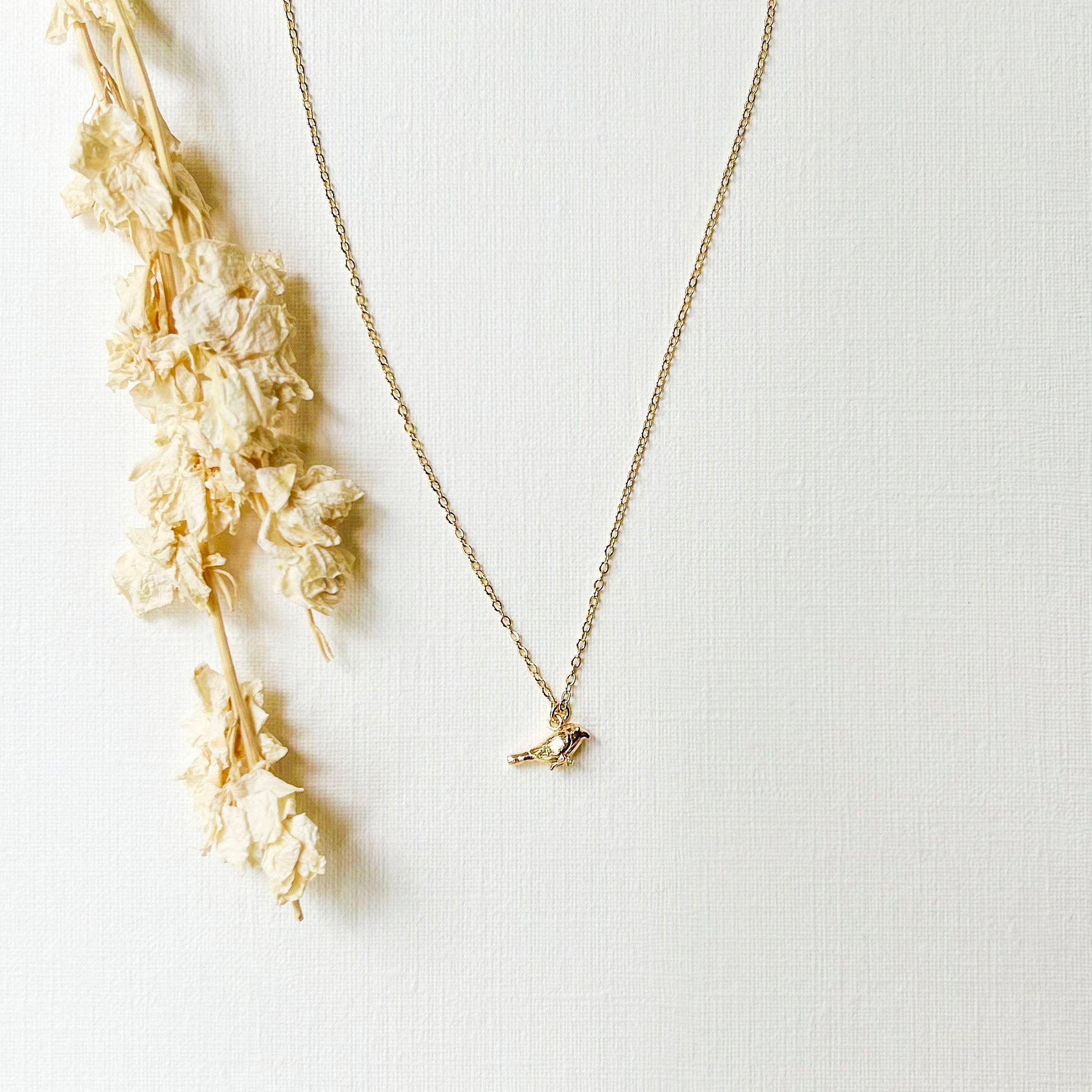 KARA | TOZER - Wholesale Pendant/Charm Necklace - Dainty Bird Necklace1
