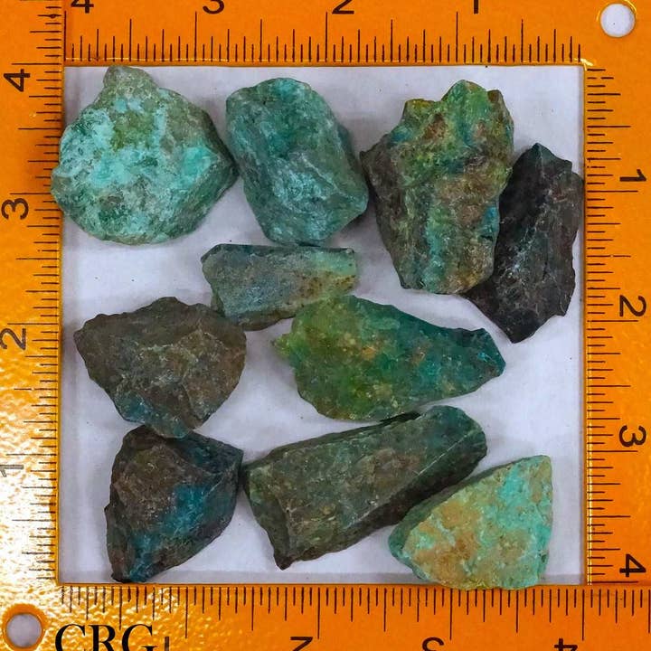 Crystal River Gems LLC - Wholesale Spiritual Stone/Crystal - 1 LB. LOT - Chrysocolla Rough from Peru2