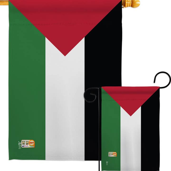 Free Gaza Palestine Flag Jewelry By Tinh Tran Le Thanh - Fine Art America - Foto 4