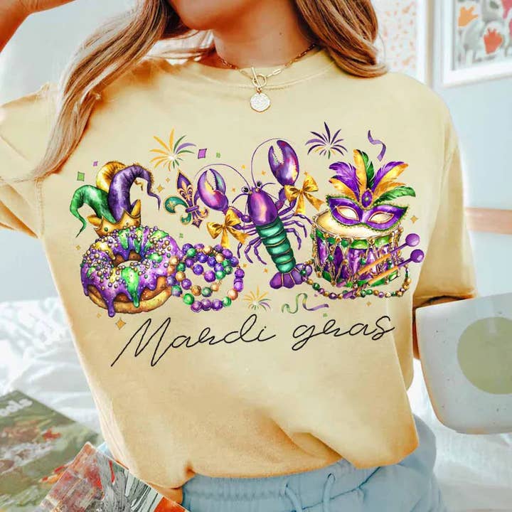 Thème Mardi Gras pour la vente par Circus Threads LLC