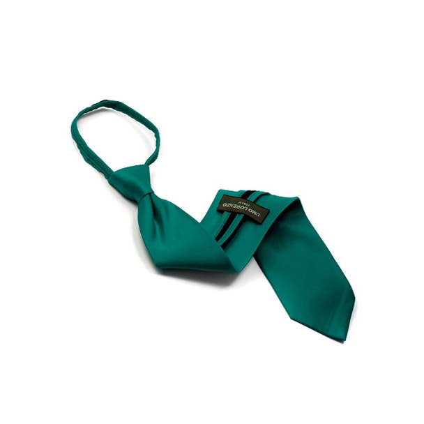 Selini New York - Wholesale Necktie - Men's - Poly Solid Zipper Tie21