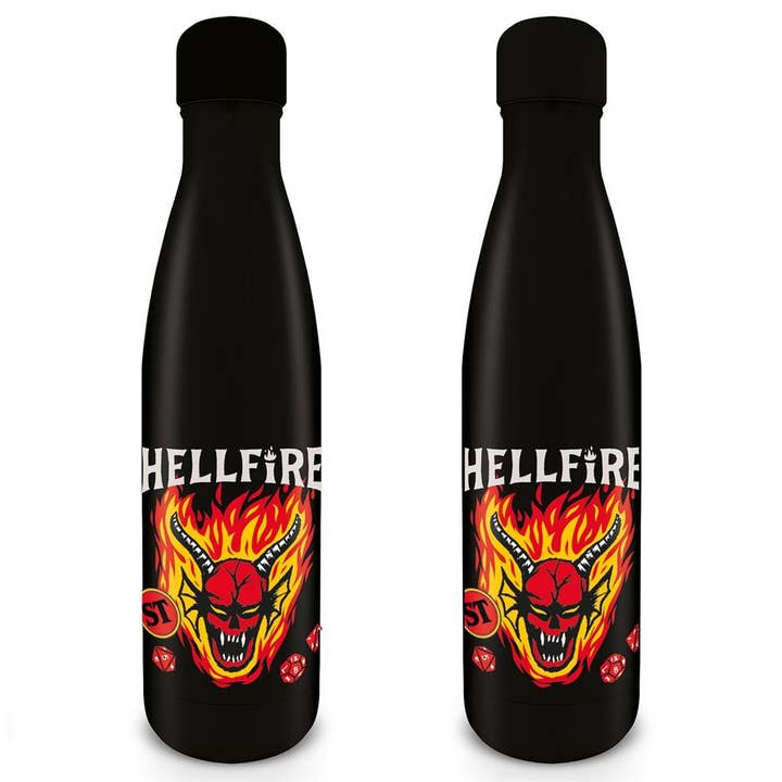 Stranger Things S4 (Hellfire Club) Metal Drinks Bottle for wholesale by Pyramid International