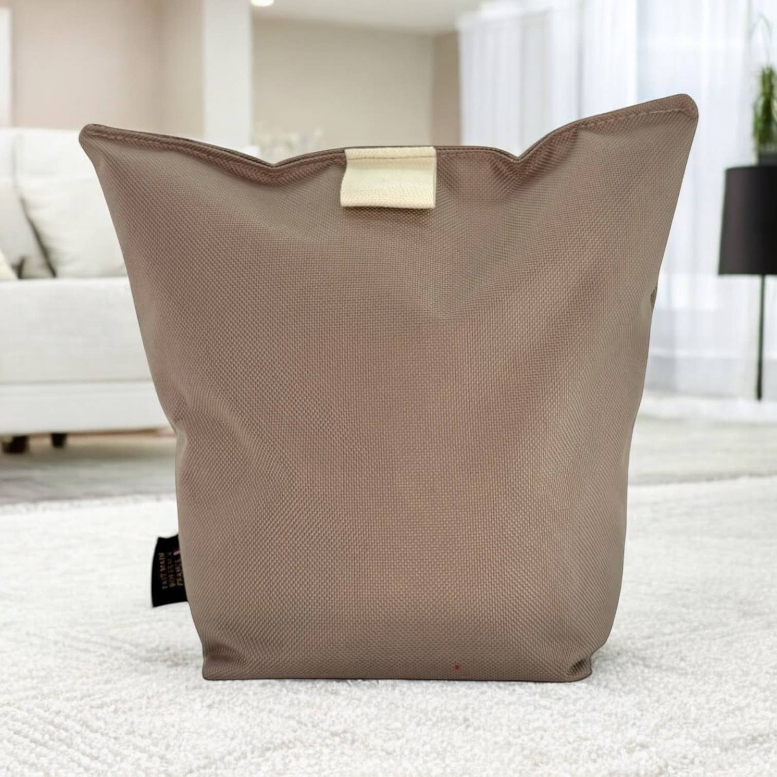 Emmanuel Création - Vente Butées de porte - Cale-porte sac, "Brooklyn" beige0