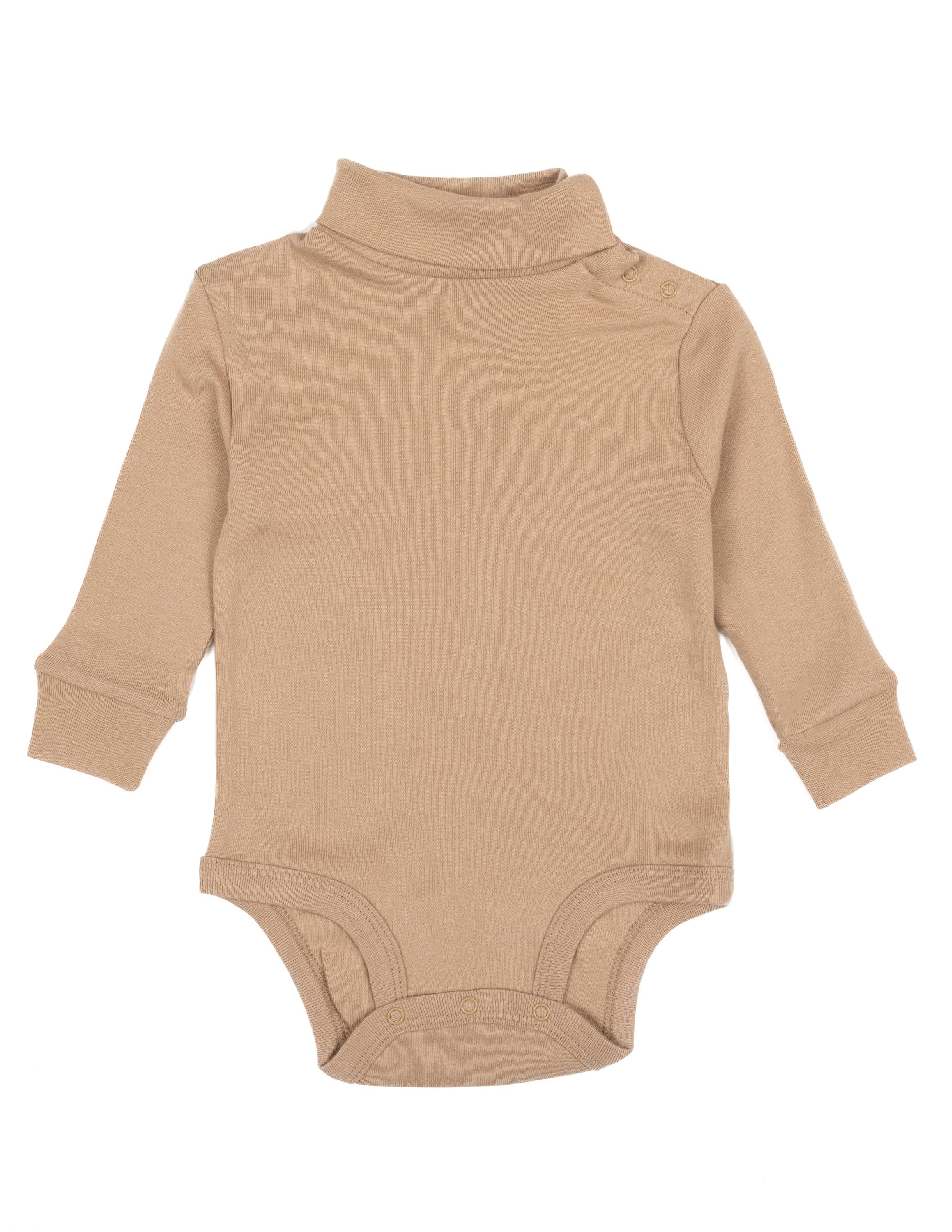 Leveret Pajamas – wholesale Bodysuit (non-footed) – Baby – Kids Baby Turtleneck Bodysuit Cotton11