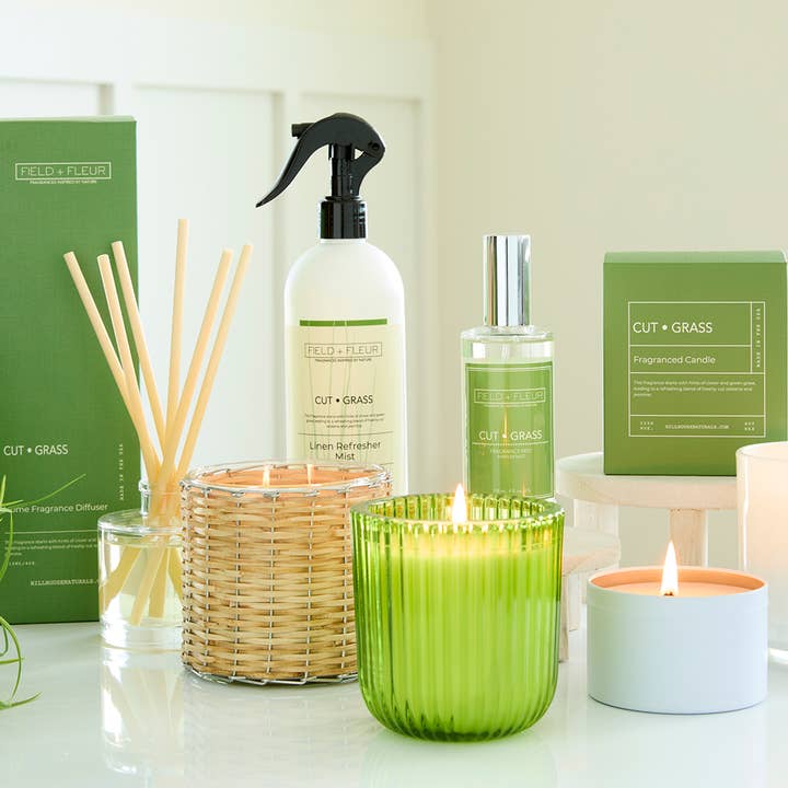 Hillhouse Naturals/Field+Fleur - Wholesale Perfume/Eau de Toilette - Cut Grass Fragrance Mist 4oz. Ctn. 63