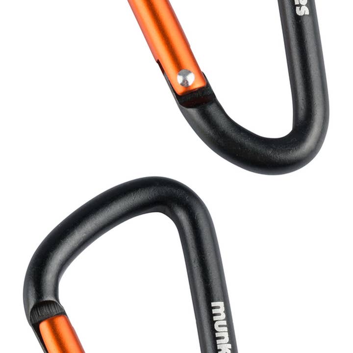 AceCamp - Wholesale Handy Tool - D Carabiner 5 x 5 mm 2 Pack - Assorted