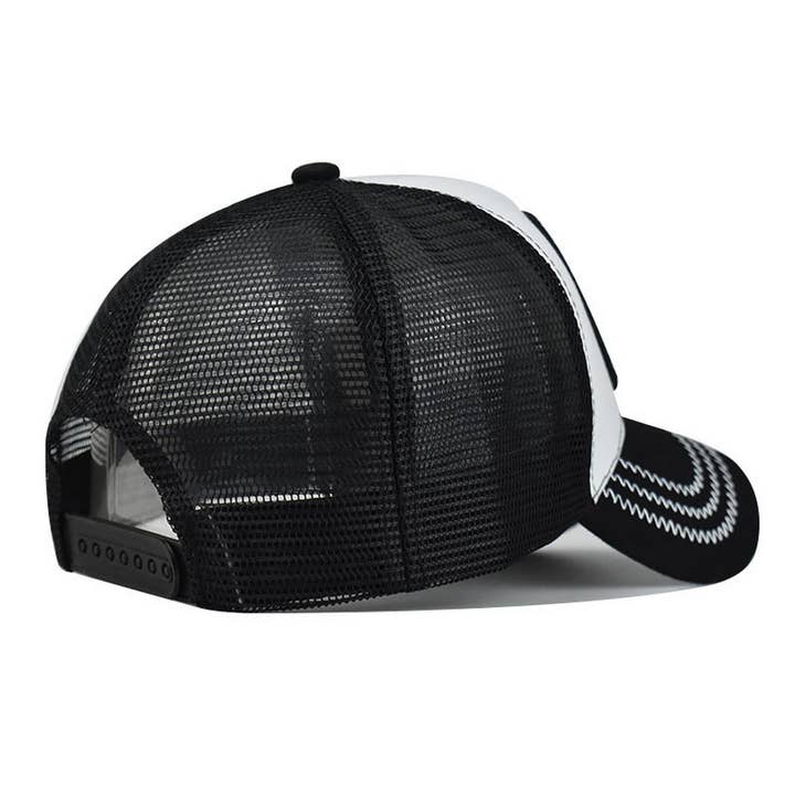 ACCITY - Wholesale Trucker Hat - Unisex - NEW ANIMAL EMBROIDERED BREATHABLE MESH TRUCKER HAT_CWAH135713