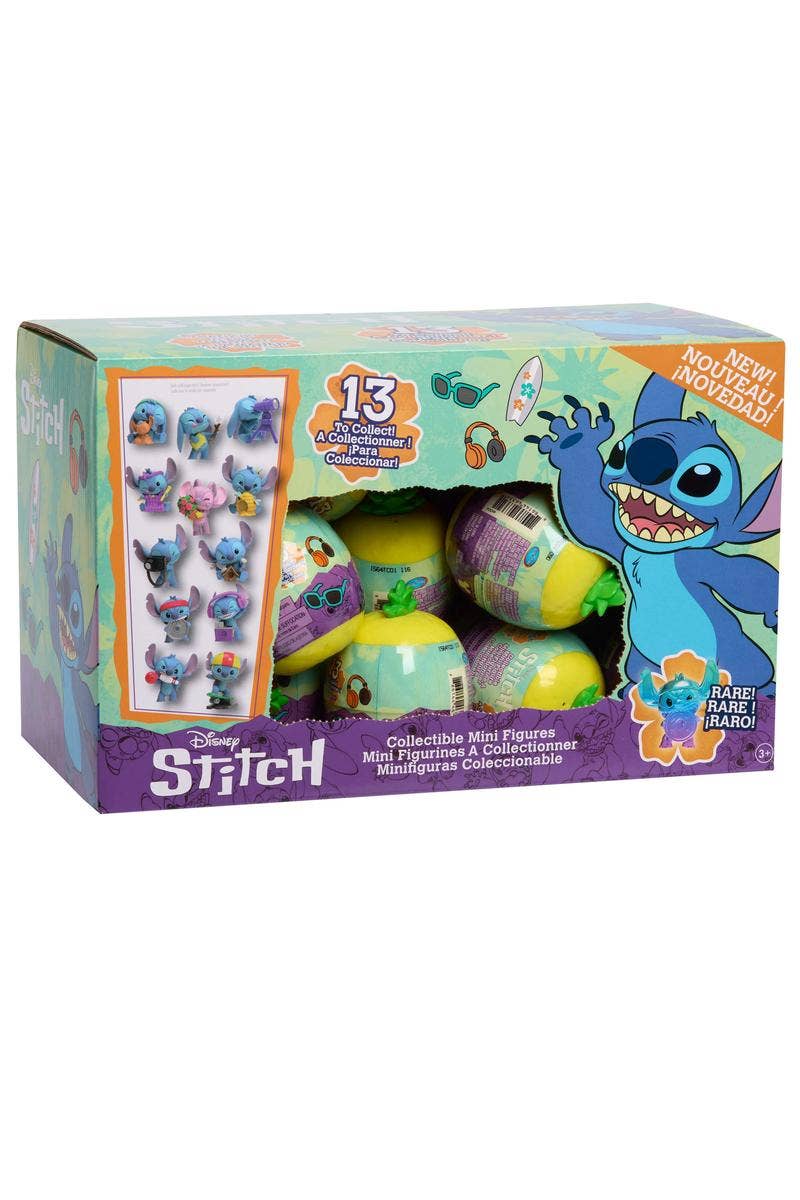 License 2 Play Toys - Wholesale Figurine Toy - Kids - Stitch Collectible Mini Figure 12pc Counter Display