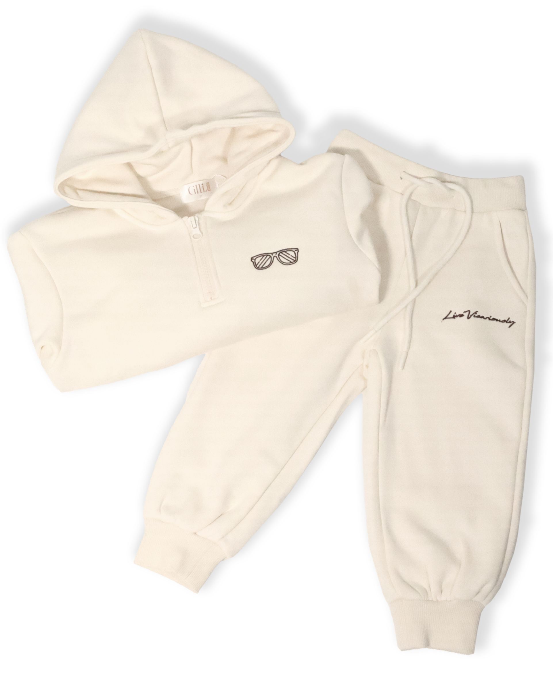 GILi Guise – wholesale Set med Mommy & Me-kläder – DAM Familjemysset - Krämfärgad4