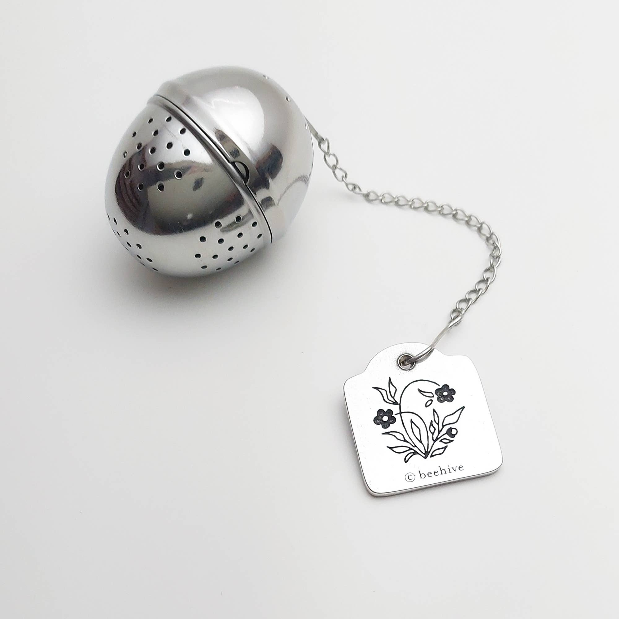Beehive Handmade - Wholesale Tea Strainer/Infuser - Tea Infuser with Pewter Tag1