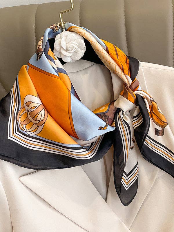 FurDecoration - Wholesale Scarf - Women's - Animal Print Square Scarves and Hats3