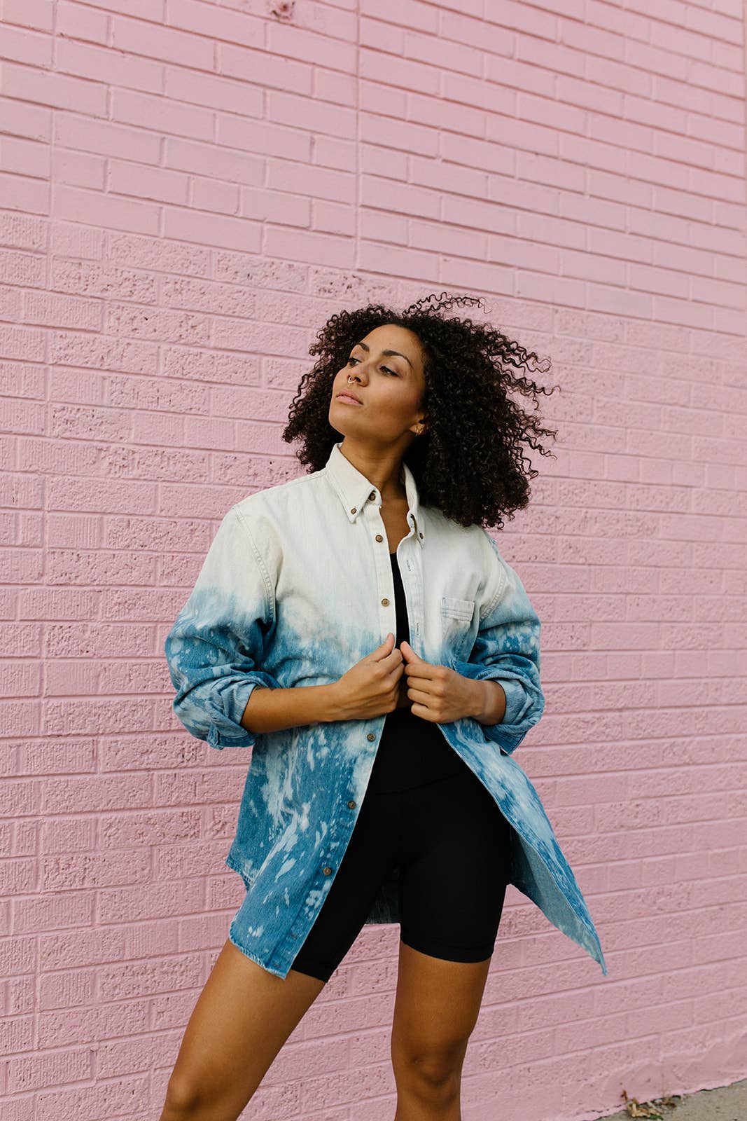 Create Good Company - Wholesale Overhemd met knopen - Dames - Vernietigde overhemden * Navulpakket met gebleekte flanelen/overhemden7