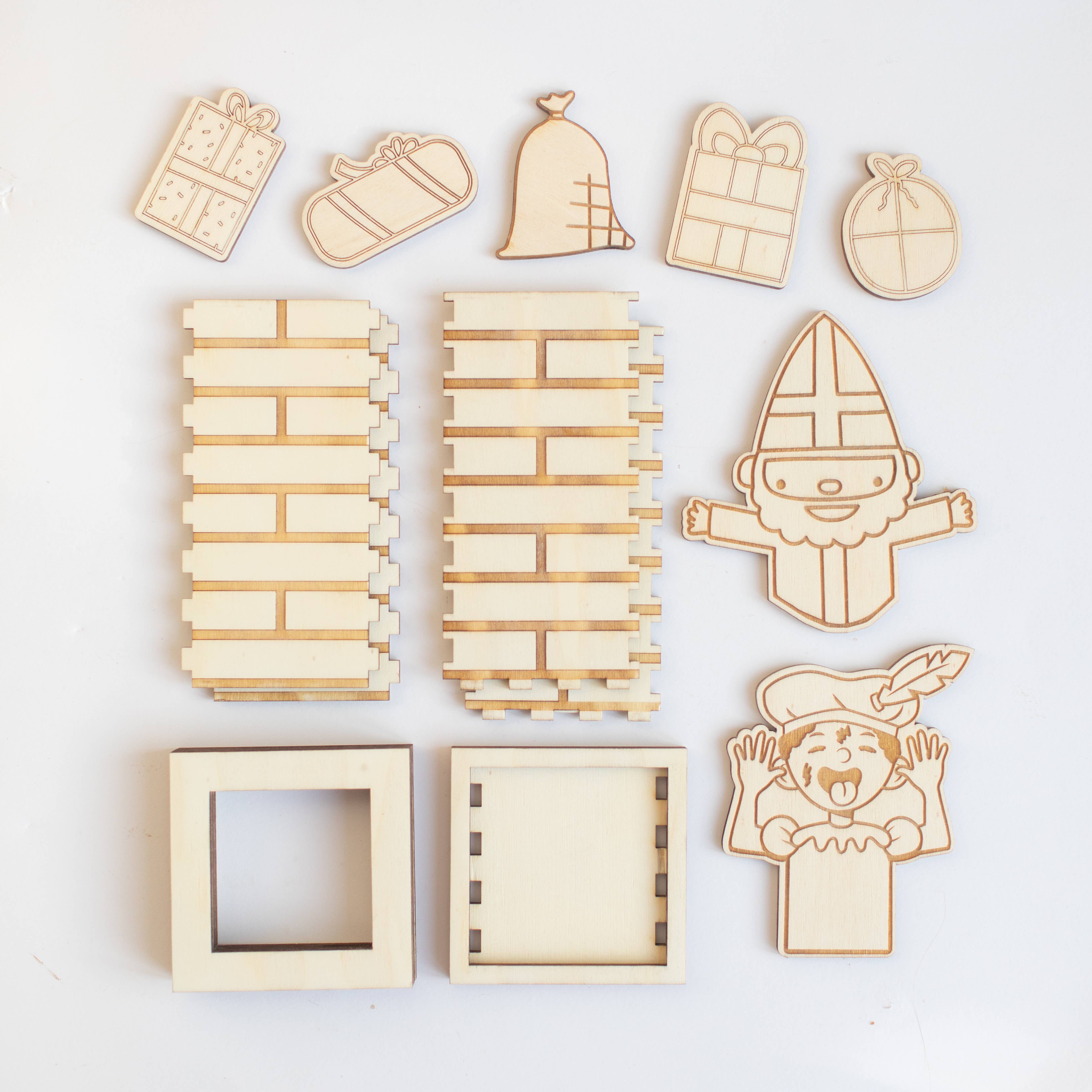 Studio de Rijk - Wholesale Wood Toy - Kids - Chimney Construction Kit - Saint Nicholas!2