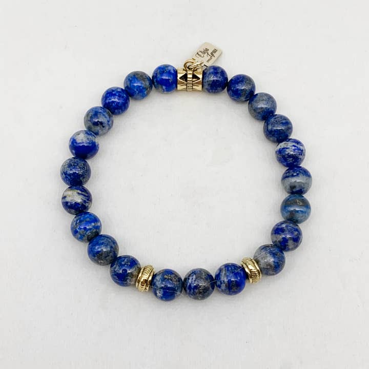 LAPIS LAZULI BRACELET for wholesale by Olivia Grace Jewelry
