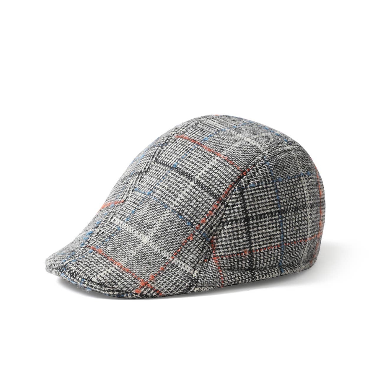 Selini New York - Wholesale Newsboy/Schoolboy Hat - Men's - Men's Fall/Winter Checker Ivy Hat4
