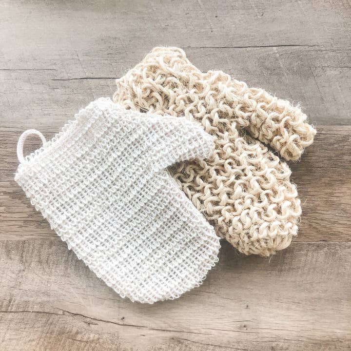 Smile Boutiques – Großhandel Peeling-Handschuhe/-Fäustlinge – Natürlicher Sisal-Badehandschuh - Bio-Peeling-Handschuh