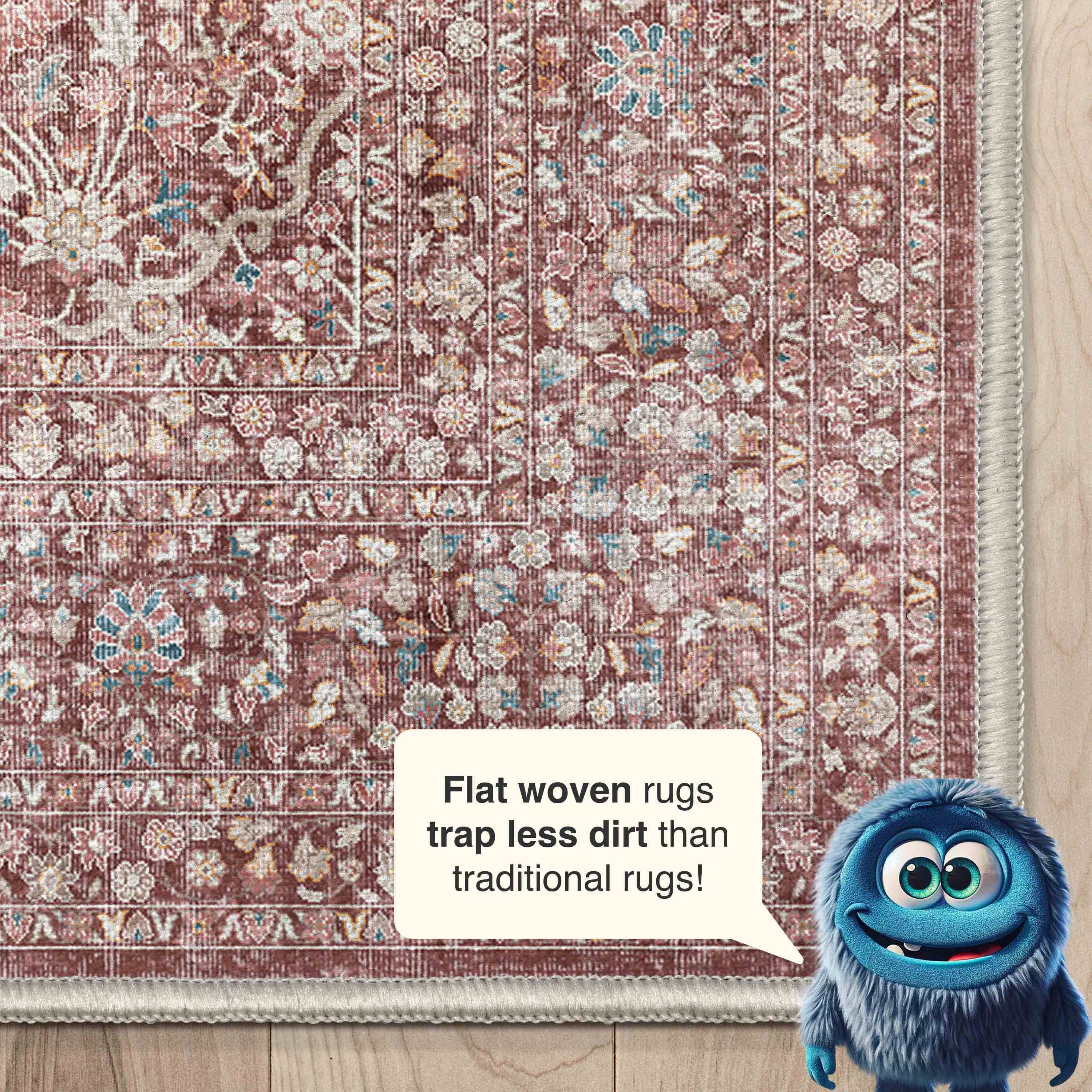 Well Woven - Wholesale Area Rug - Isolde Vintage Persian Oriental Flat-Weave Rug63