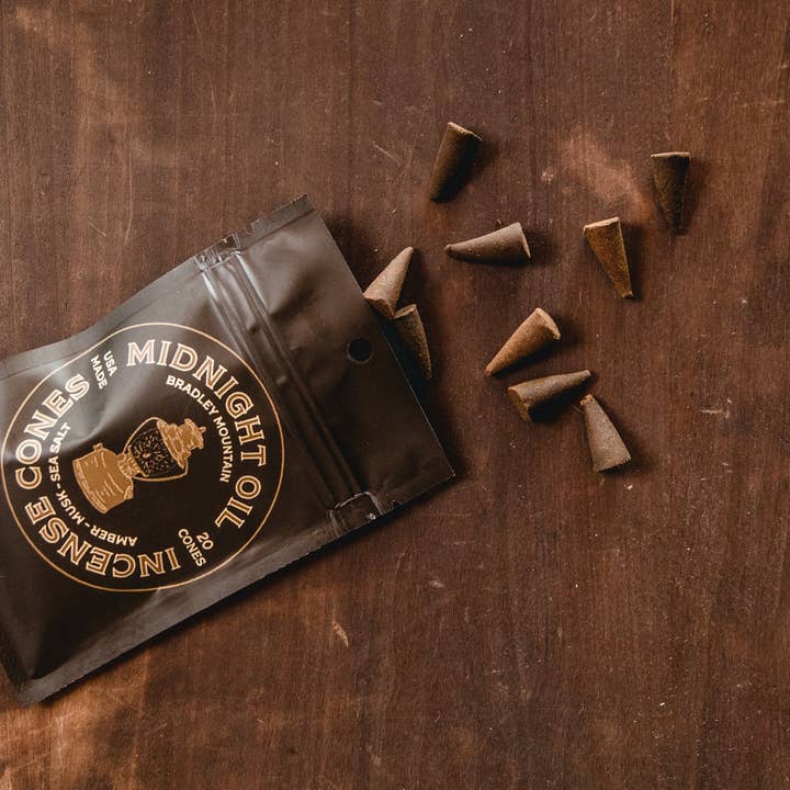 Bradley Mountain - Wholesale Incense - Midnight Oil Incense Cones