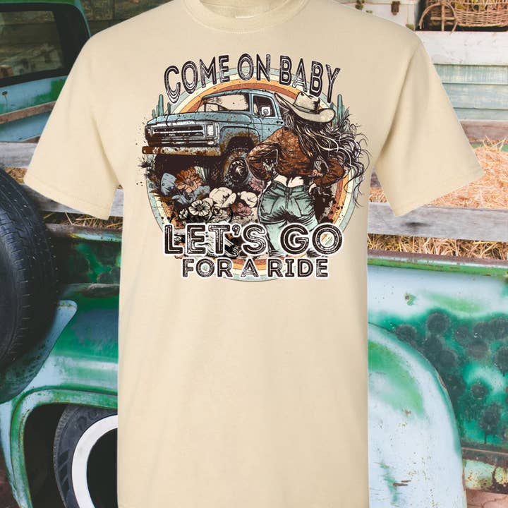 Ride in Style with Our Rustic Country T-Shirt and Sweatshirt for wholesale by STRONG N FREE CDN