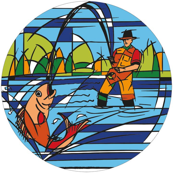 Coasters Fisherman Mugmats for wholesale by THE MUSIC GIFTS COMPANY