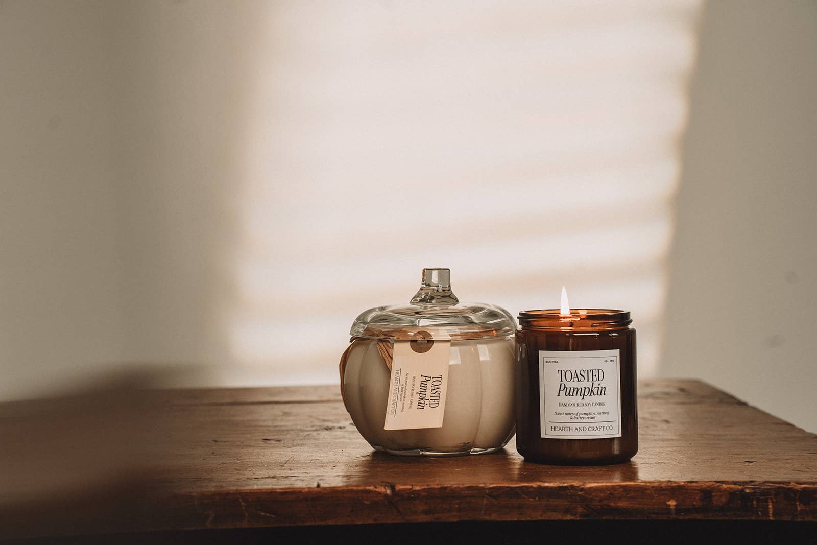 Hearth and Craft Candle Co. - Wholesale Jar/Filled Candle - TOASTED PUMPKIN22