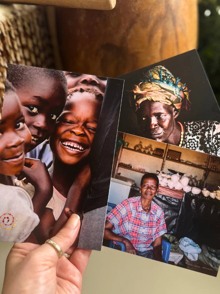 Postcard Set for wholesale by The Bead Project by TWOPU