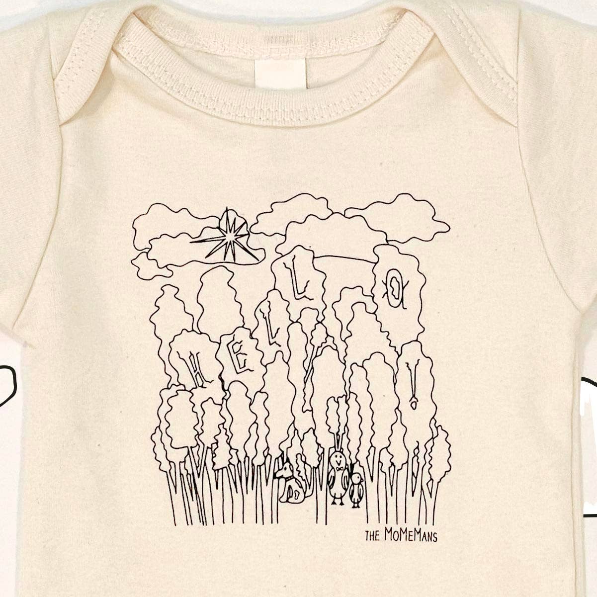 The MoMeMans - Wholesale Bodysuit (Non-Footed) - Baby - Organic Cotton Baby Onesies11