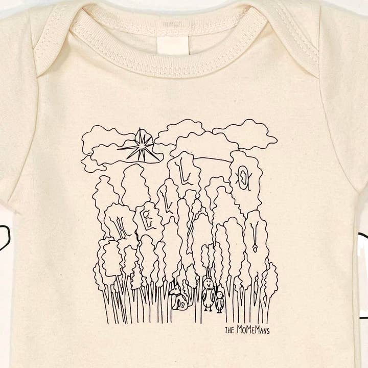 The MoMeMans - Wholesale Bodysuit (Non-Footed) - Baby - Organic Cotton Baby Onesies11