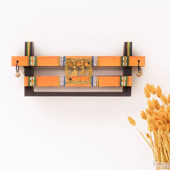 Orange Sunset trähanddukshållare for wholesale by Svadia