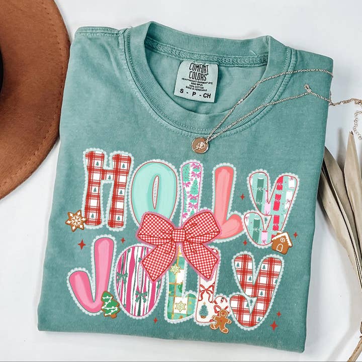 Camiseta Comfort Colors - Navidad muy alegre para venta al por mayor de Printliss