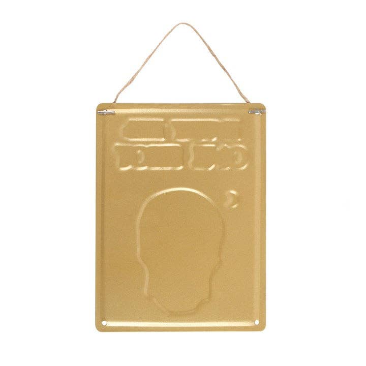 Something Different Wholesale - Wholesale Sign - Entry Fee One Shot Skull Hanging Metal Sign