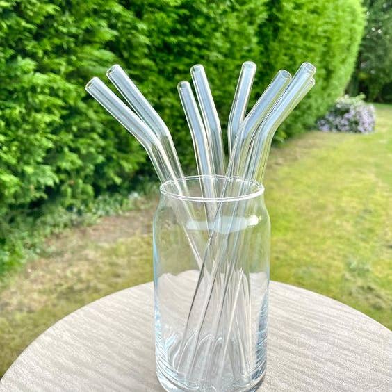 Glass Straw for wholesale by Tash Fox Designz