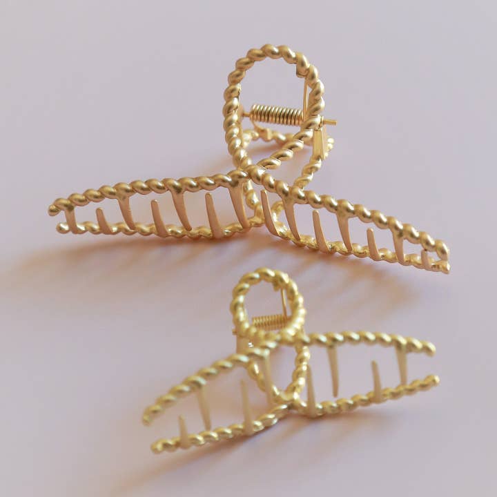 Pinza de pelo con garra metálica para venta al por mayor de Talis Collection