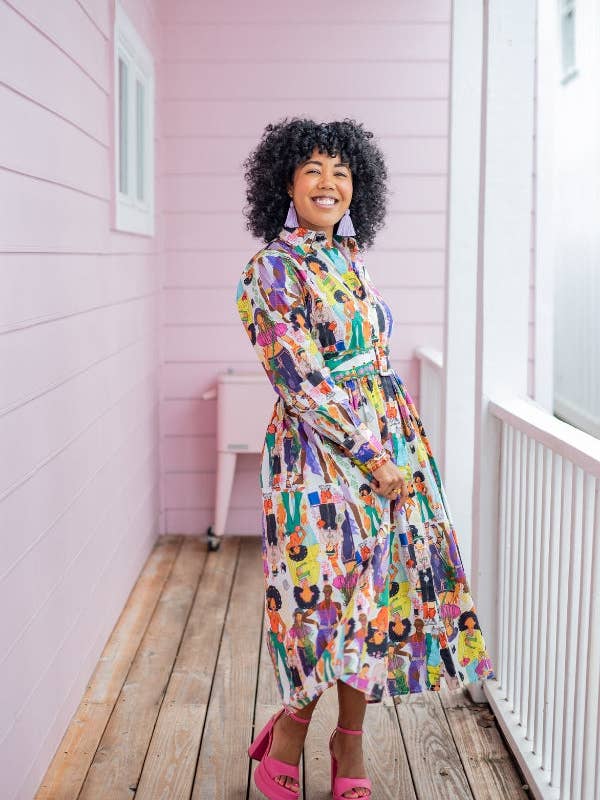 El Vestido Séptima para venta al por mayor de The Tiny Tassel