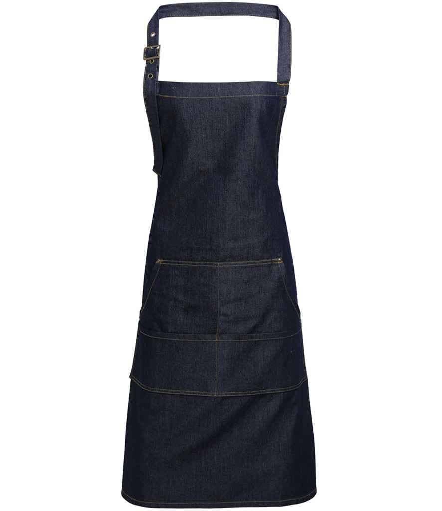 Pierre Francis – wholesale Apron – Premier - Denim Bib Apron1