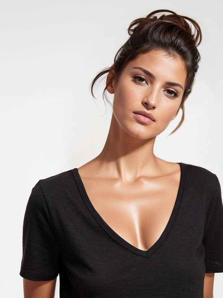 Waterford Tee (Black) for wholesale by SOCIALITE