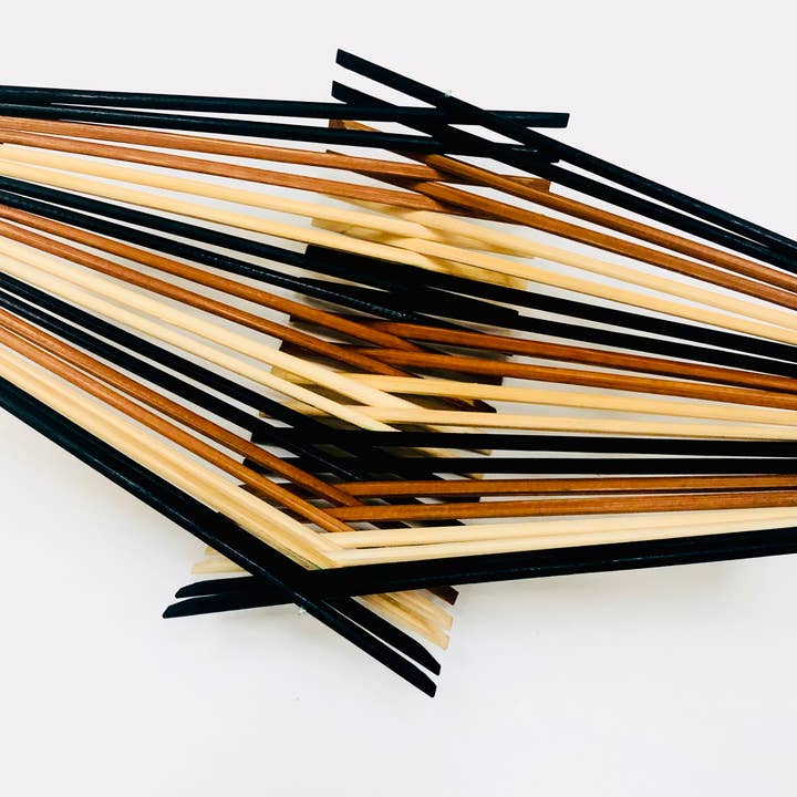 Folding Basket: 20 Pairs - Tri-tone for wholesale by Chopstick Art