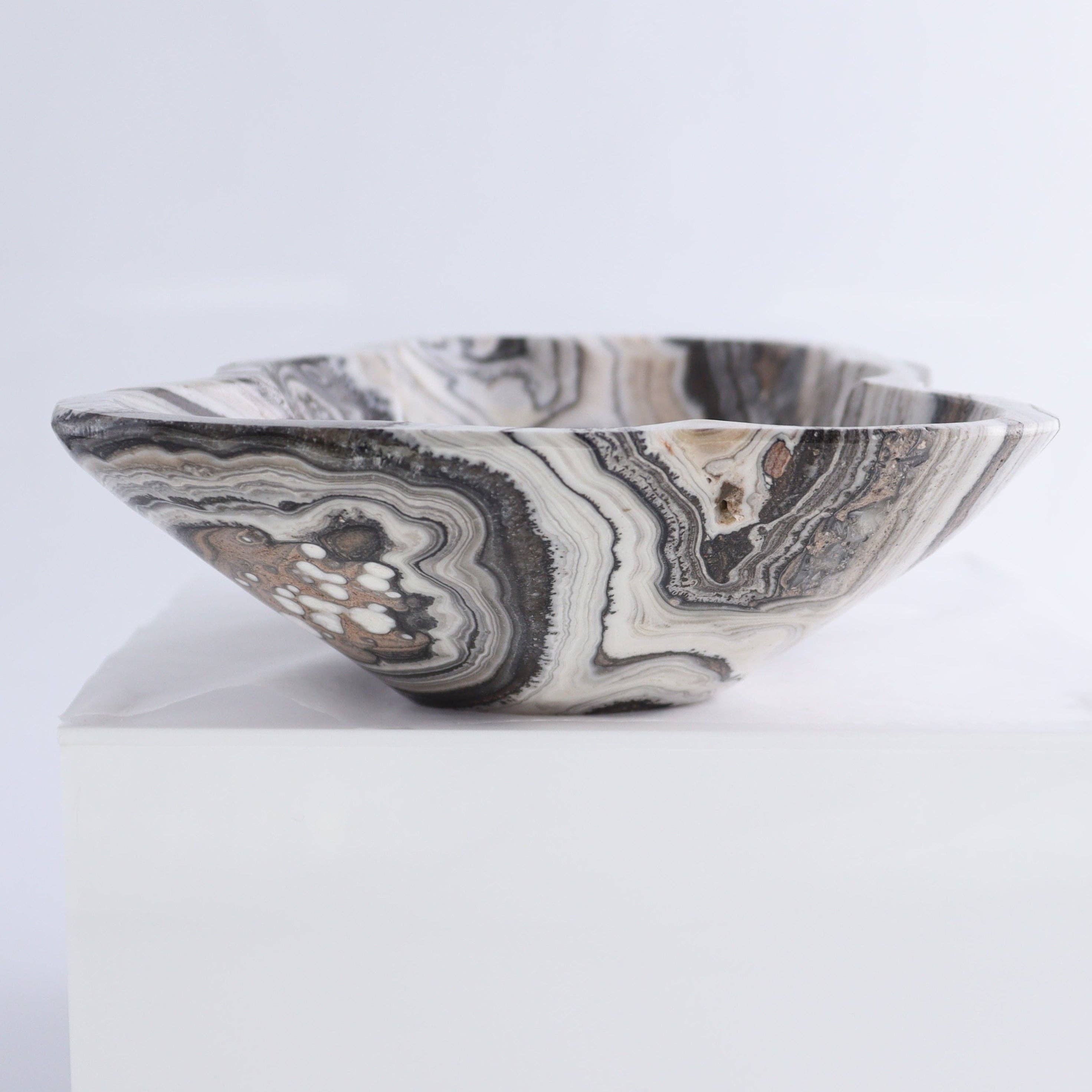 Mi Esperanza Minerals - Wholesale Decorative Plate/Dish/Bowl - Onyx Bowl Set of 25