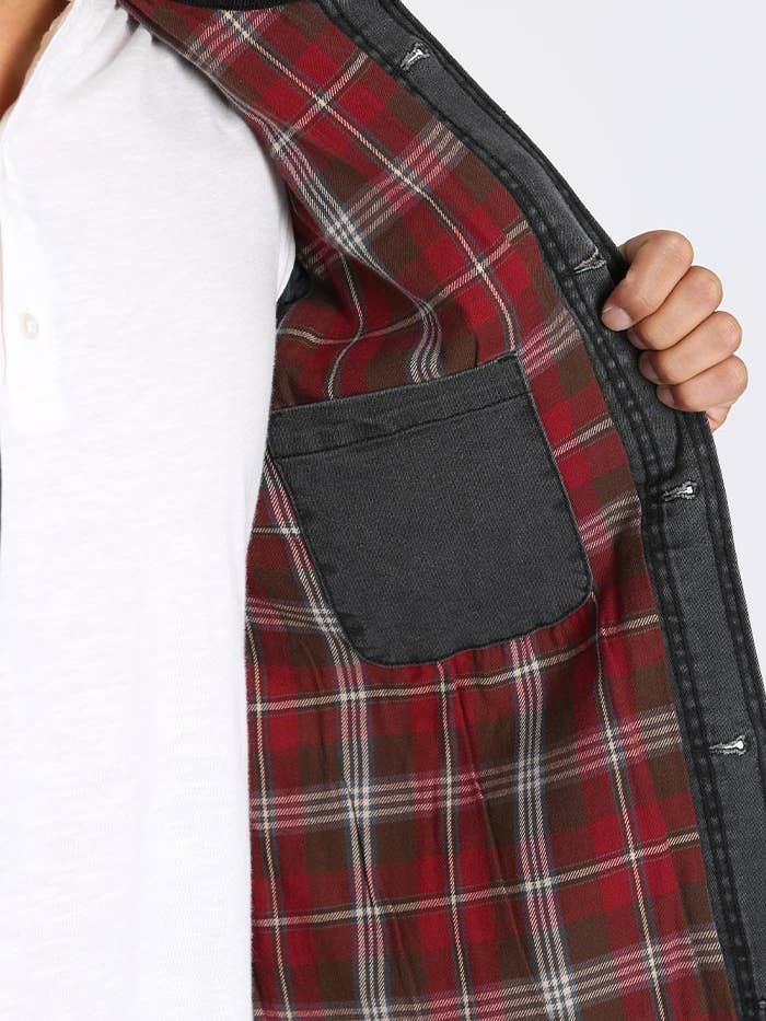 JACHS NY - Wholesale Denim Jacket - Men's - Stretch Flannel Lined Denim Jacket12