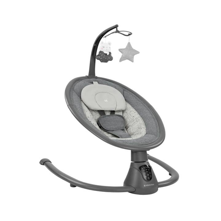 Twiddle Grey 2024 Elektrisk gunga från sida till sida för wholesale av Kikkaboo