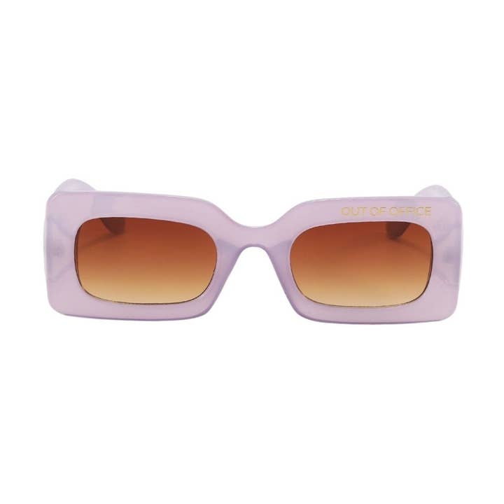 Out of Office Sunglasses | Purple for wholesale by Gleam Eyewear