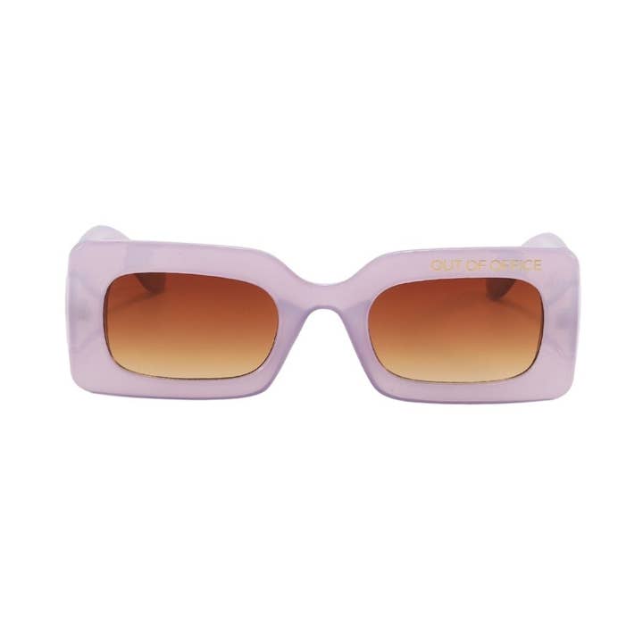 Out of Office Sunglasses | Purple for wholesale by Gleam Eyewear