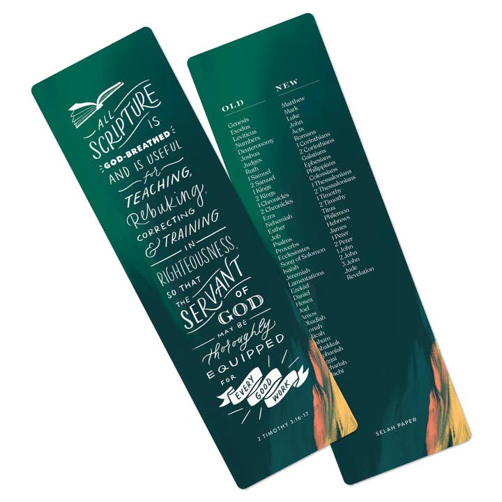 All Scripture is God Breathed Bible Bookmark for wholesale by Selah Paper