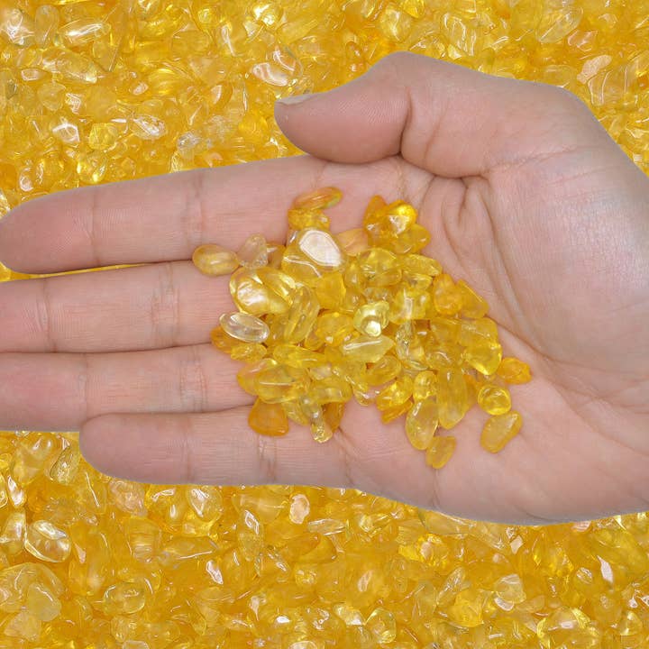 Fantasia Mining - Wholesale Spiritual stone/crystal - Tumbled Crystal (Dyed) Chips -.2" to .3" - China (1 lb)1